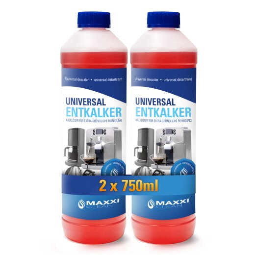 Entkalker Universal fl&uuml;ssig mit Farbindikator 2x 750 ml